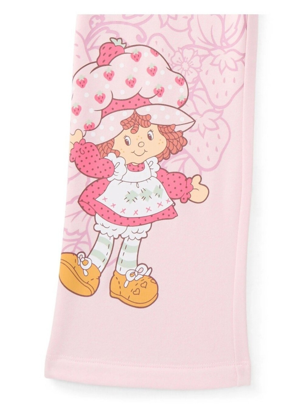 Strawberry Shortcake Pink Fleece Joggers